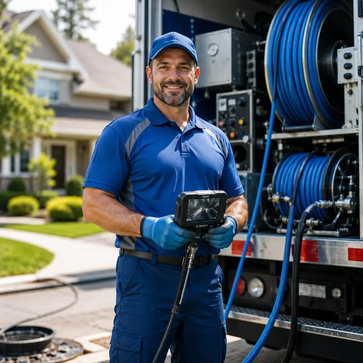 Local outdoor drain cleaning specialists in Mannford, OK